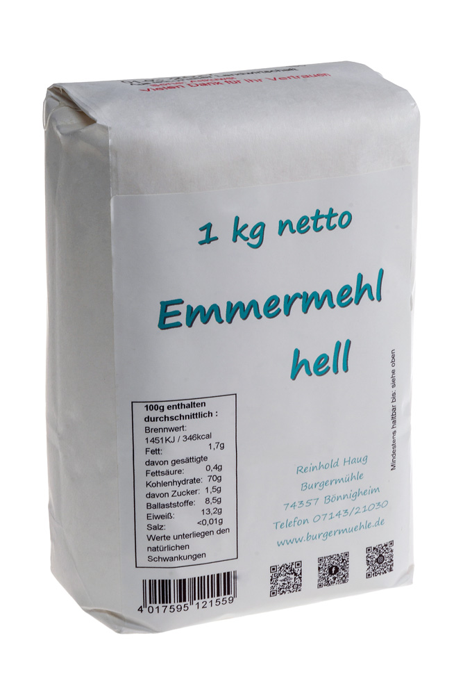 Emmermehl hell